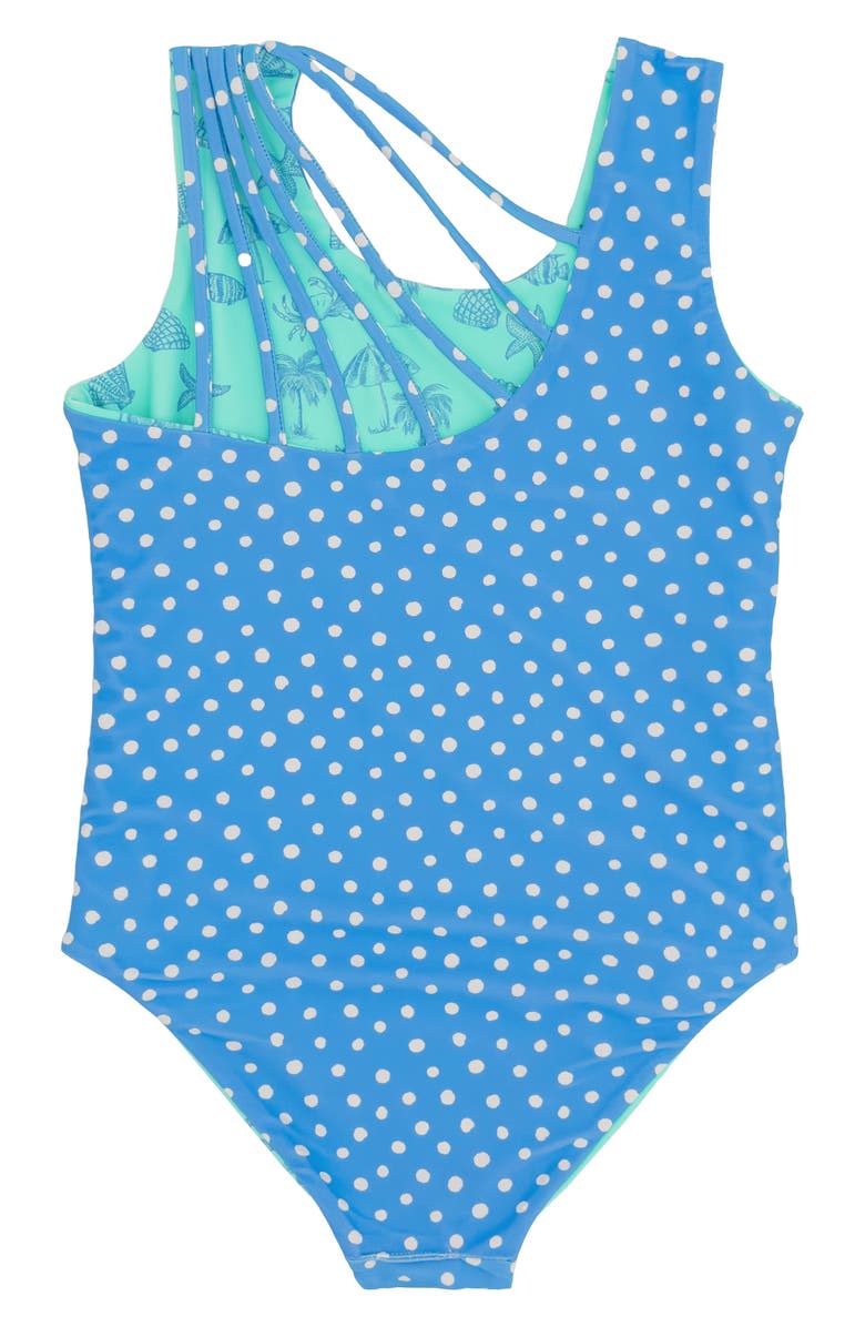 Feather 4 Arrow Kids' Summer Sun Reversible One-Piece Swimsuit, Alternate, color, 