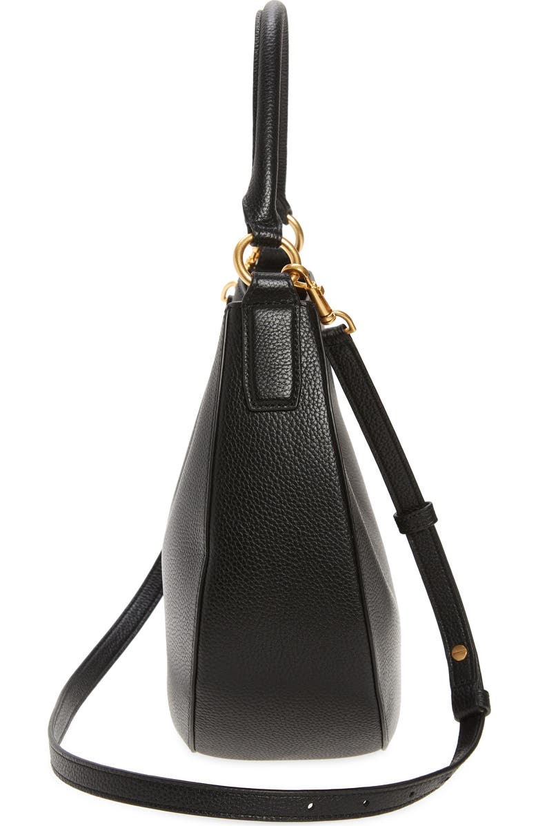 Tory Burch Carson Leather Hobo Bag, Alternate, color,