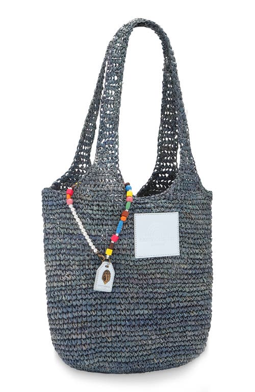 KURT GEIGER KURT GEIGER LONDON RAFFIA HOBO BAG