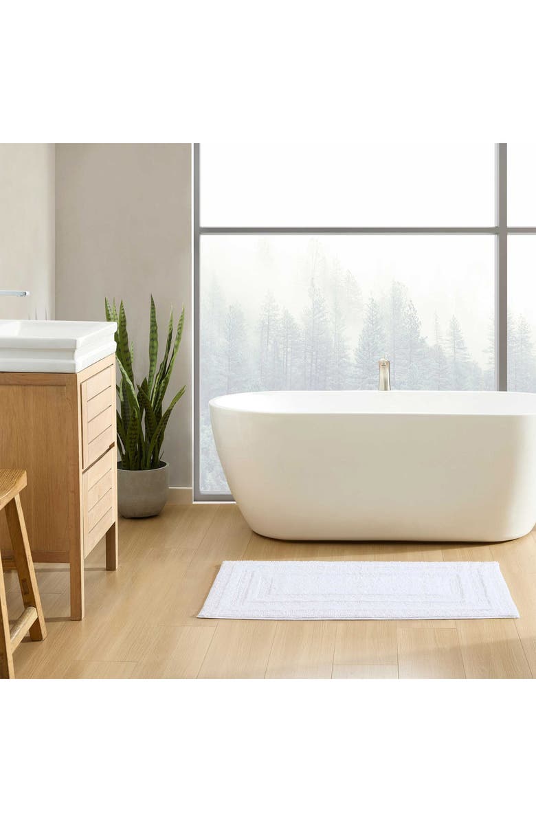 Eddie Bauer Logan Tufted Bath Rag, Alternate, color, White