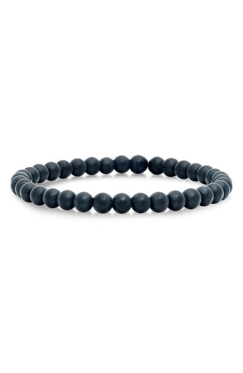 Lava Bead Stretch Bracelet