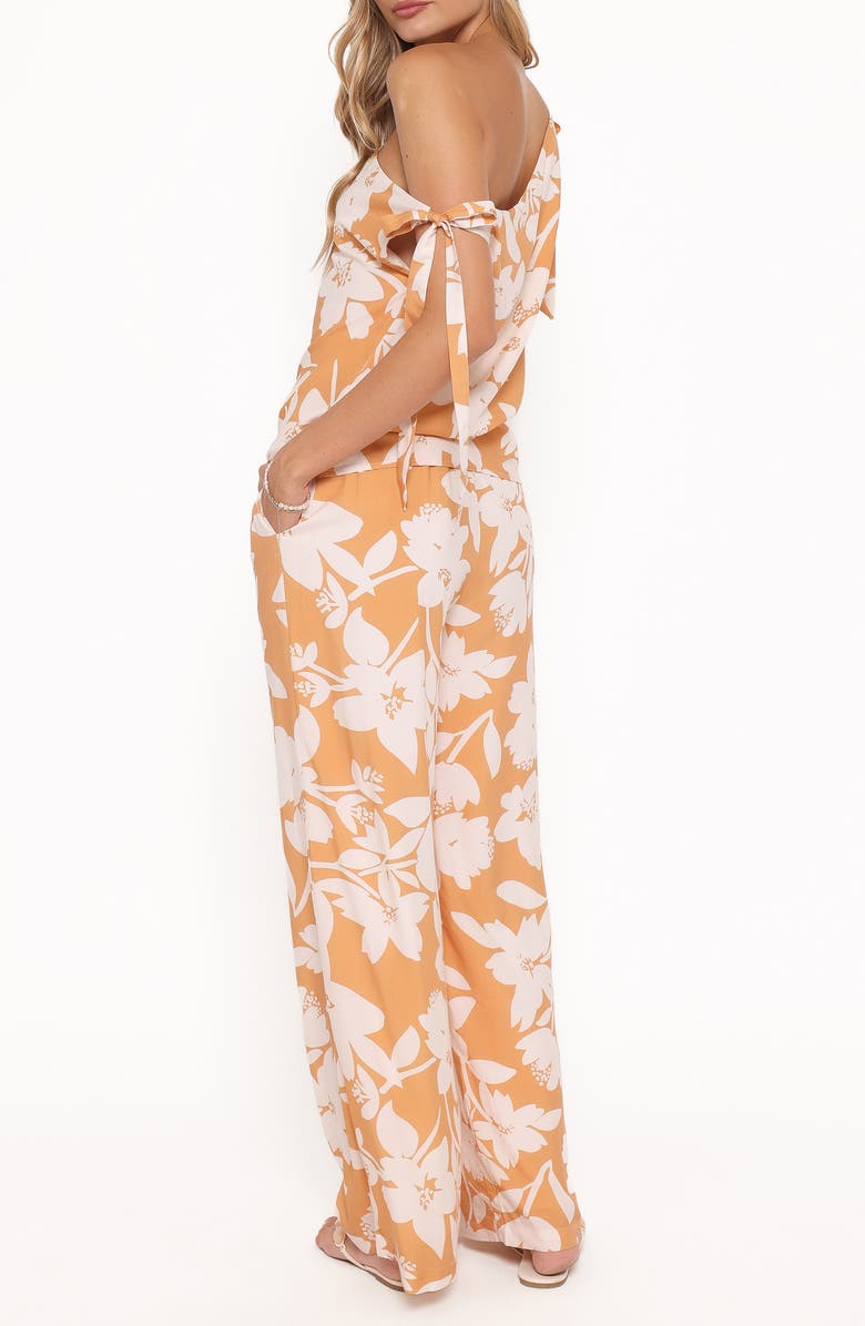 Petal & Pup Flynn Floral One-Shoulder Top & Pants Set, Alternate, color, 