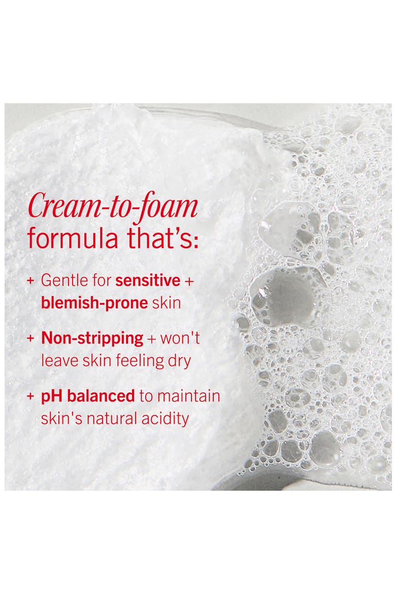 Ultra Gentle Cream to Foam Cleanser with Colloidal Oatmeal + Glycerin, Alternate, color, NO COLOR