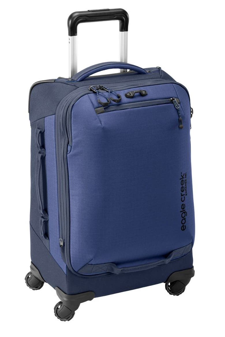 Expanse 4 Wheeled 22 Inch Carry on Luggage, Main, color, Pilot Blue