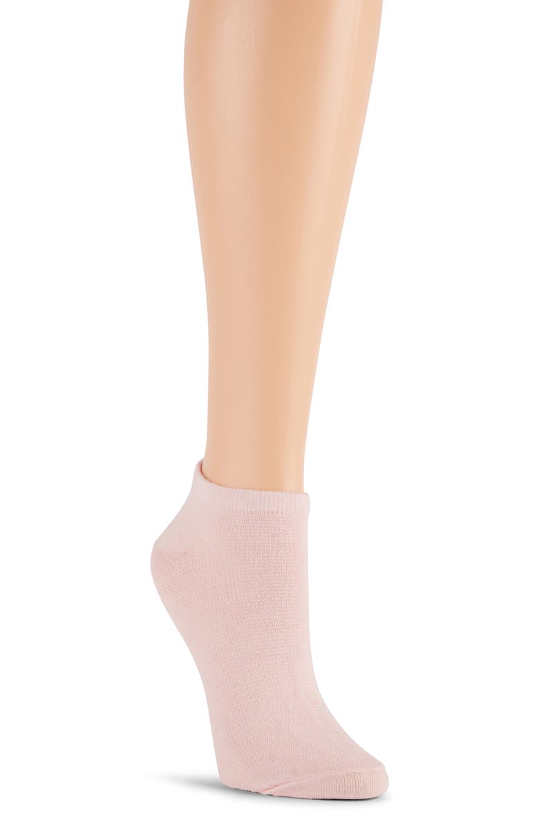 Laundry by Shelli Segal 8-Pack Assorted Low Cut Socks, Alternate, color, White/ Champagne Pink