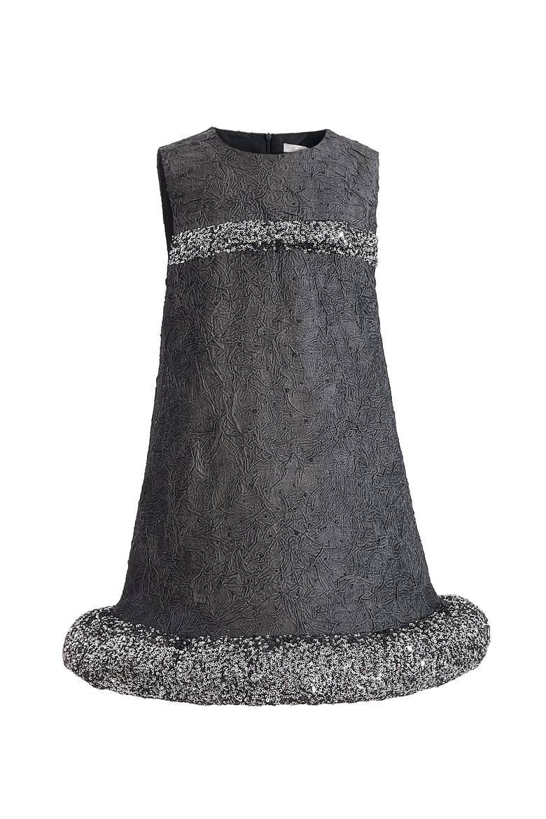Speckled Dress, Main, color, Grey