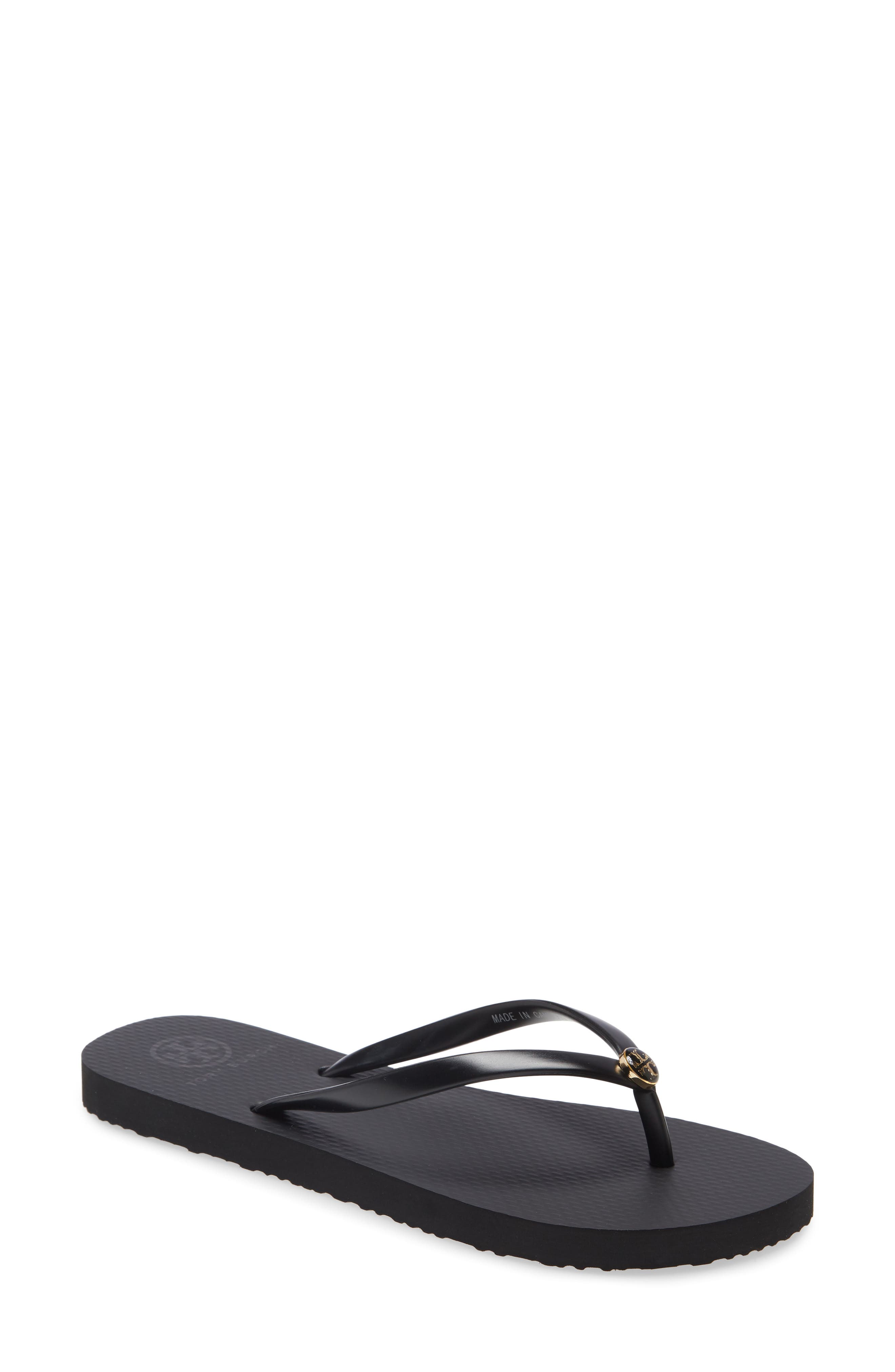 Thin Flip Flop, Main, color, BLACK BLACK