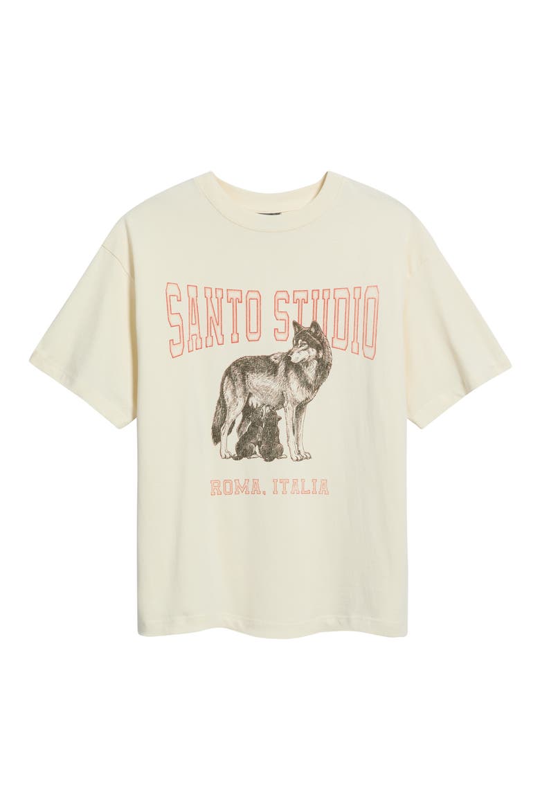 Roma Graphic T-Shirt, Alternate, color, CREAM