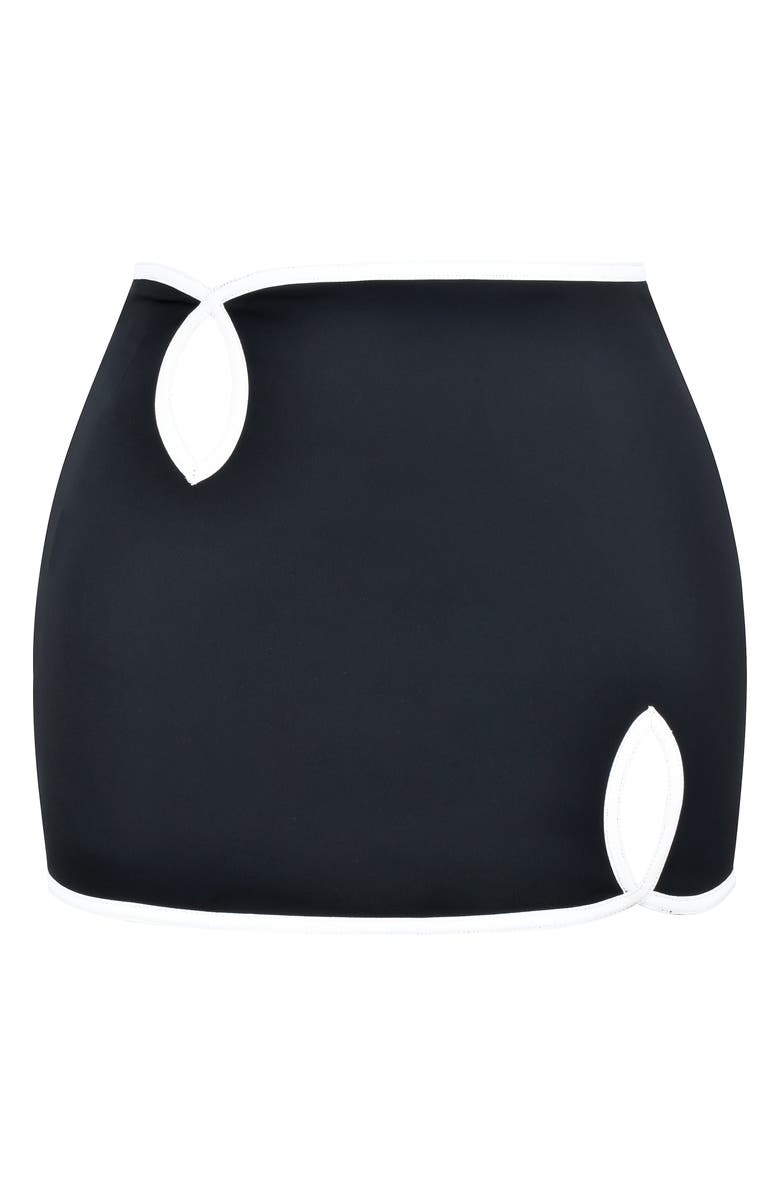 Mistress Rocks Cutout Miniskirt, Alternate, color, 