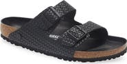 Birkenstock Arizona Woven Embossed Slide Sandal