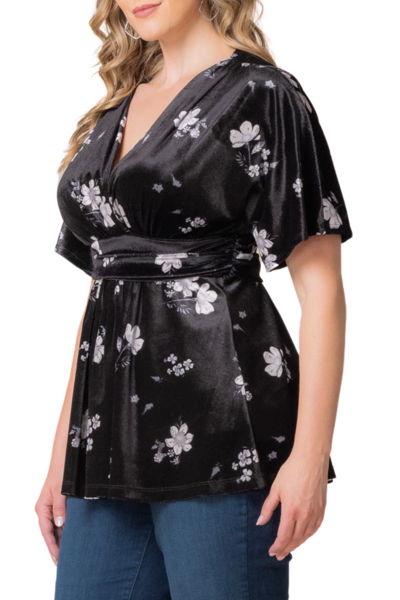 Park Avenue Velvet Top, Alternate, color, STARLIT FLORALS