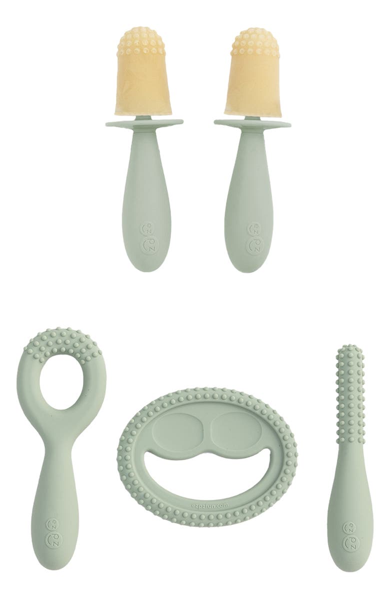 ezpz Pre-Feeding Tools & Ice Pop Mold Infant Feeding Tool, Main, color, Sage