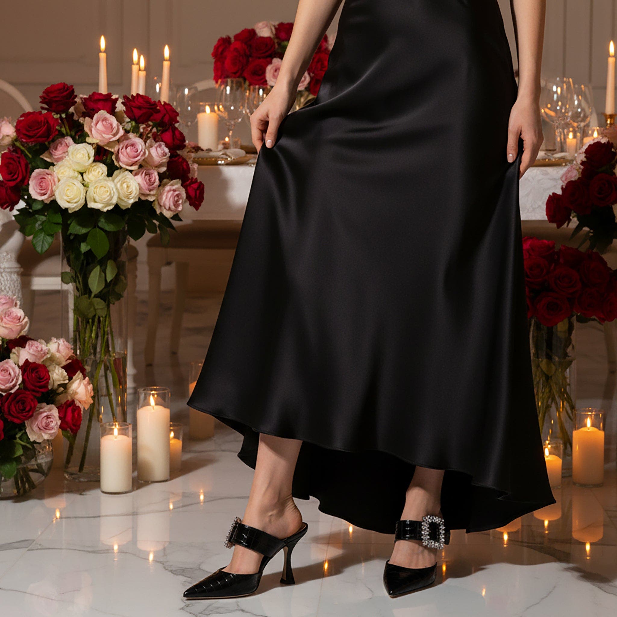 BEAUTIISOLES Georgina Mule, Alternate, color, Black