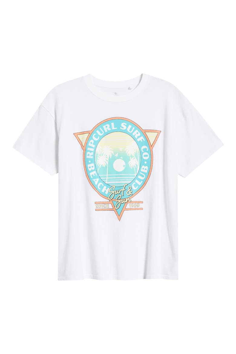 Beach Club Graphic Heritage Tee, Alternate, color, WHITE