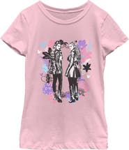 Descendants Girls' Chloe and Red Sketch Graphic Short Sleeve T-Shirt