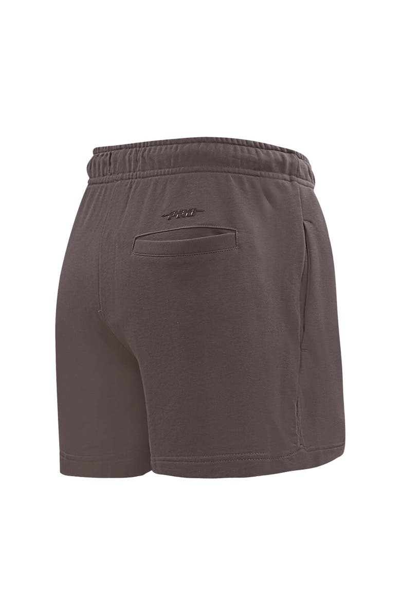 PRO STANDARD Women's Pro Standard Brown Philadelphia Phillies Neutral Fleece Shorts, Alternate, color, Brown