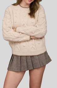 Blu Pepper Cable Knit Sweater