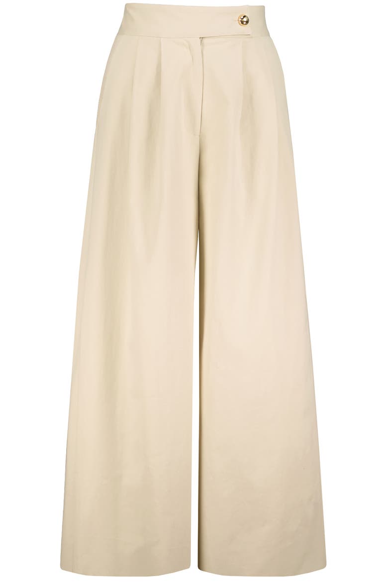 Alessandro Wide Leg Pant, Alternate, color, Sand