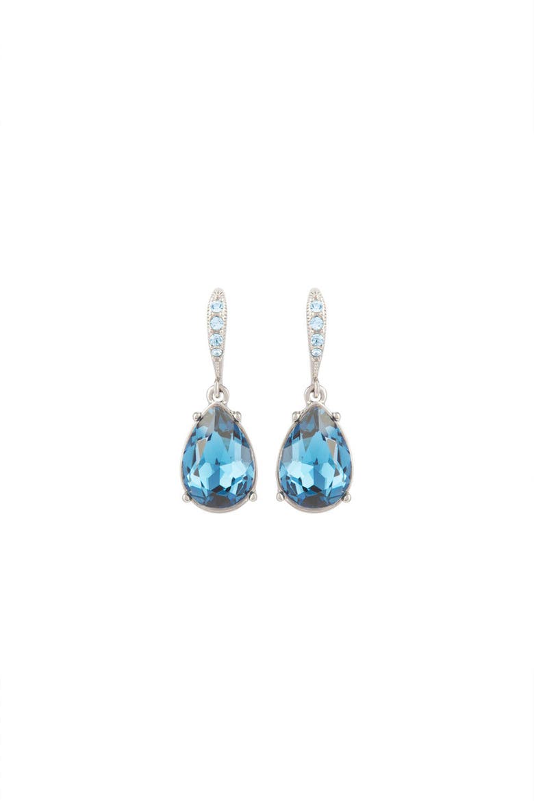 Givenchy Sapphire Clip-On Earring and Necklace Set, Alternate, color, Set