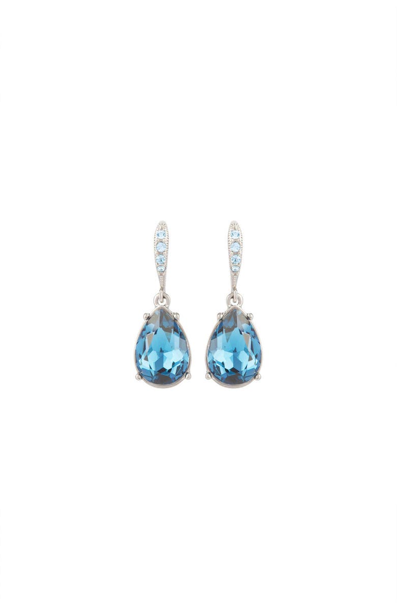 Susan Caplan Givenchy Sapphire Clip-On Earring and Necklace Set, Alternate, color, Set