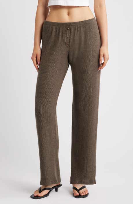 Bella Venice The Teala Low Rise Rib Pants