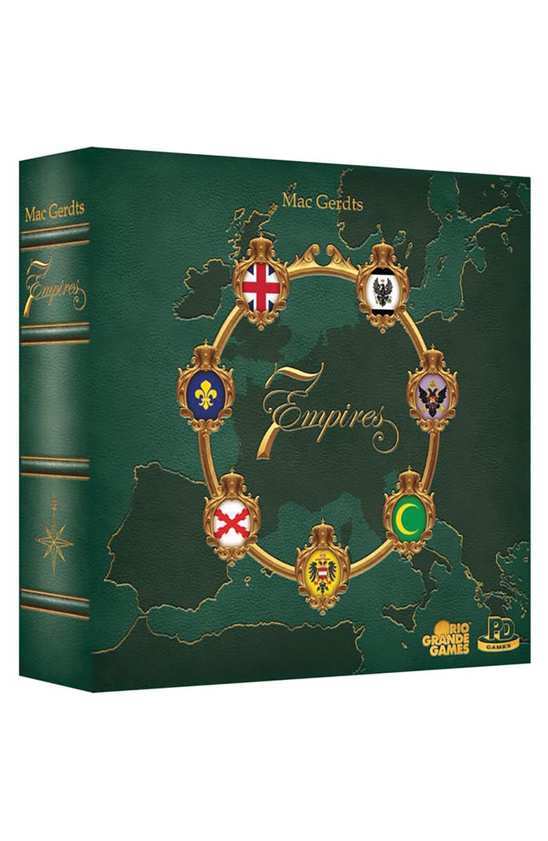 Rio Grande Games 7 Empires Medieval Strategy Board Game, Main, color, Multicolored