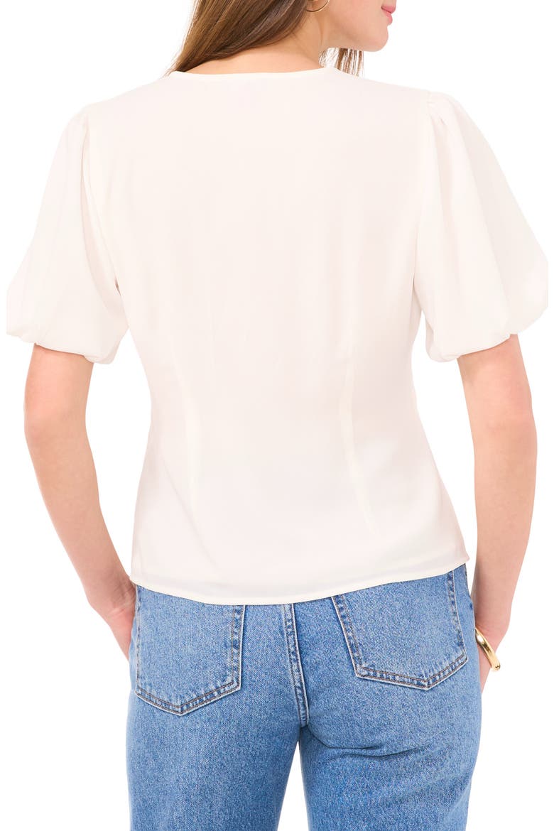 Lace Pintuck Puff Sleeve Top, Alternate, color, NEW IVORY