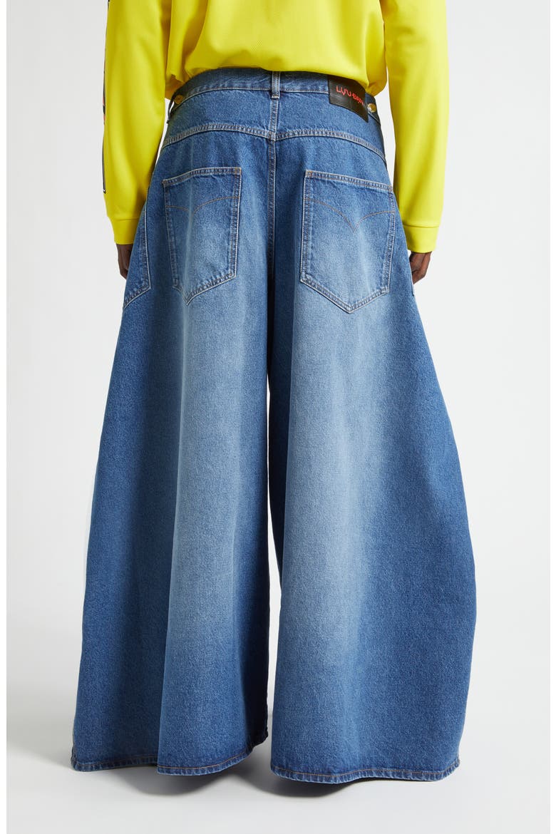 Maxi x Maxi x Maxi Wide Leg Jeans, Alternate, color, LAWLESS