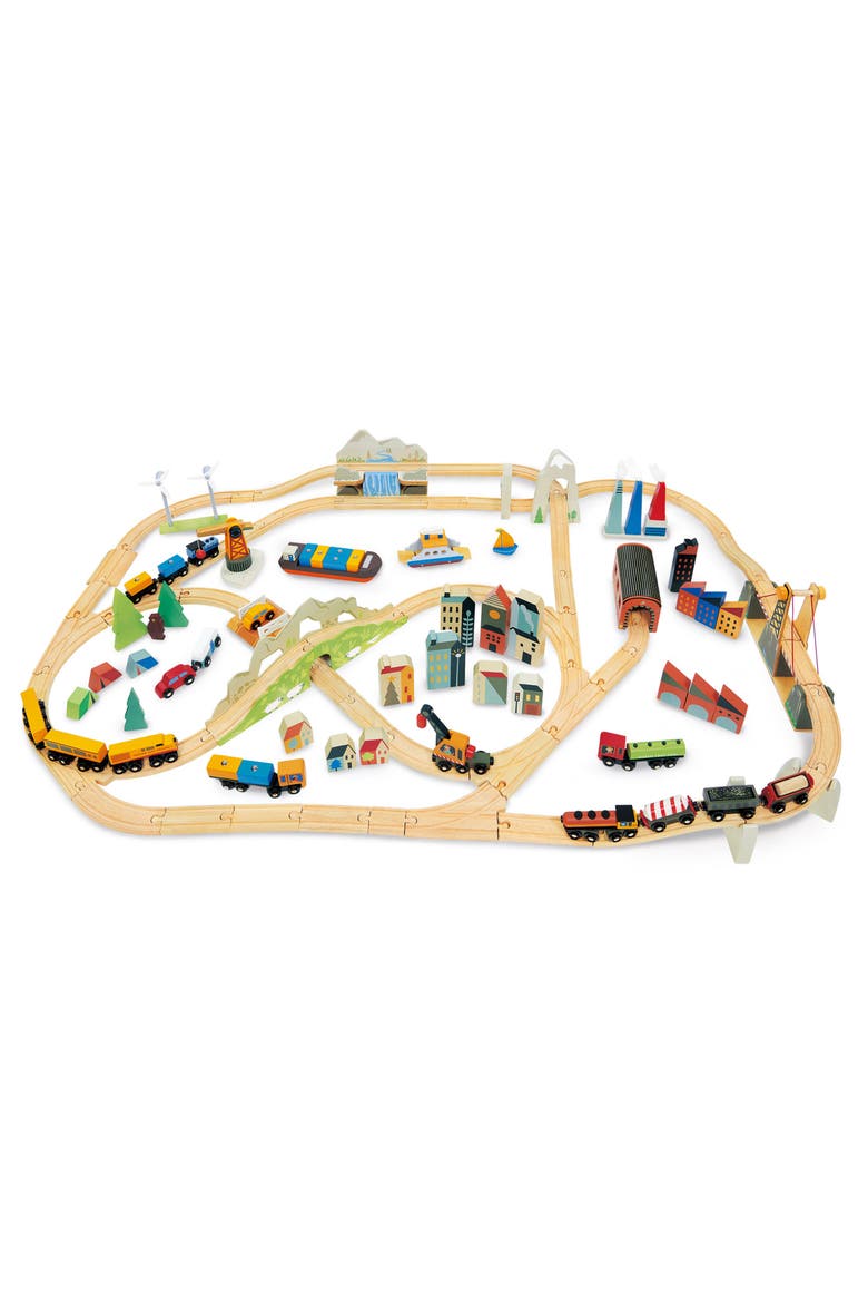 Mountain View Train Set, Main, color, MULTI