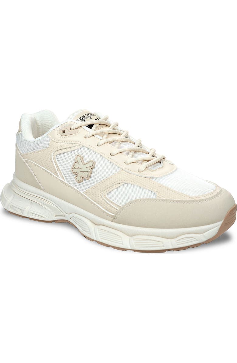 Zoo York Uncle Faux Leather Sneaker, Main, color, Tan