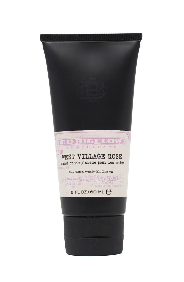 C.O. Bigelow West Village Rose Hand Cream, Main, color,