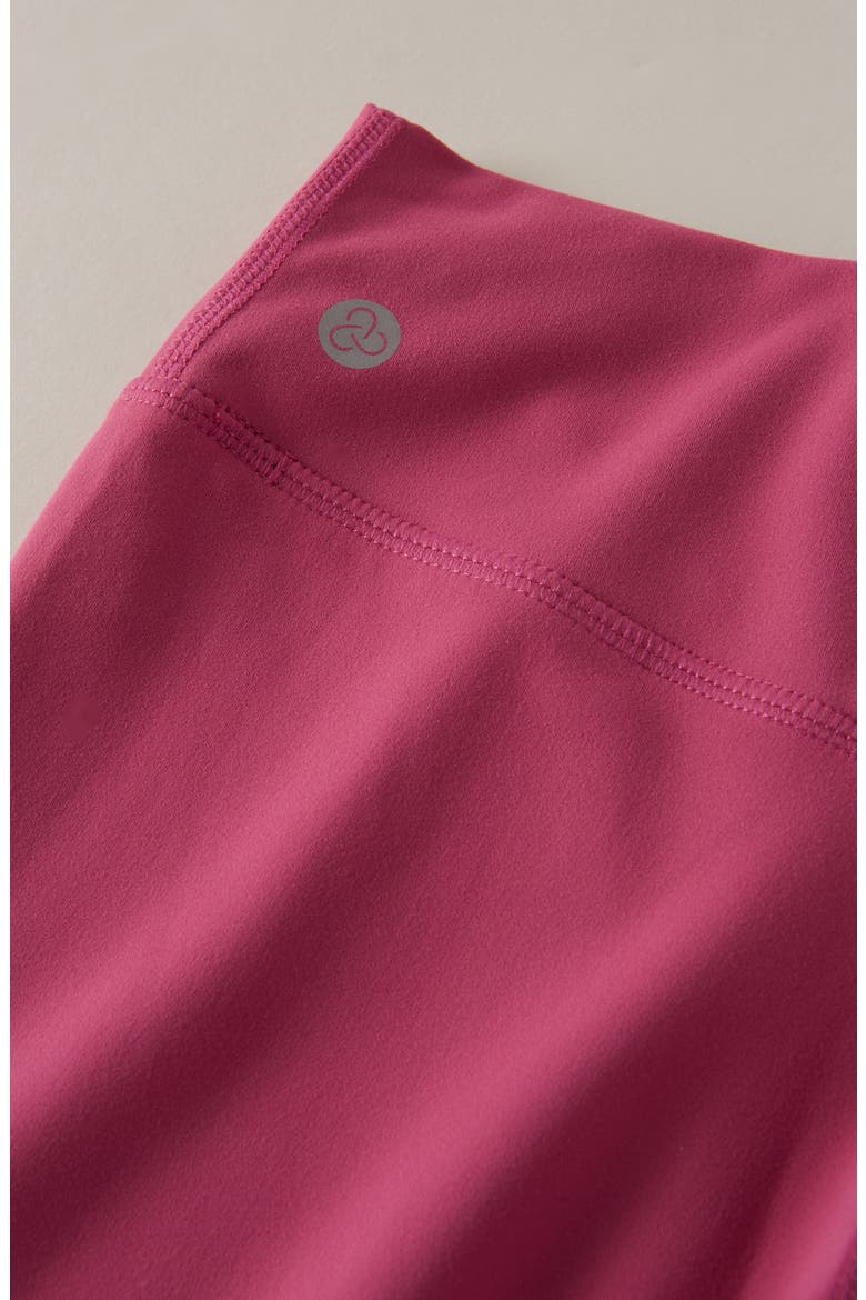 Kids' Live By Crossover High Waist Flare Leggings, Alternate, color, PURPLE SHERBERT