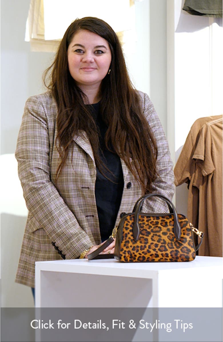 The Genuine Calf Hair Mini Crossbody Bag, sales video thumbnail