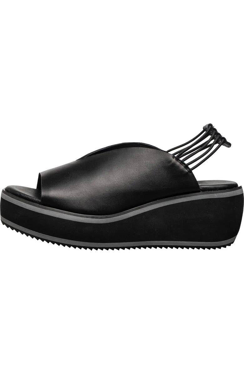 ANTELOPE Fiana Slingback Wedge Sandal, Alternate, color, Black