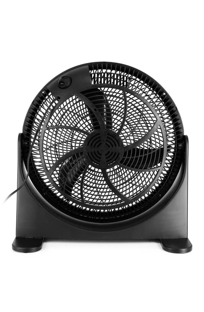 Air Monster 16 Inch Air Circulator 3 Speed Adjustable Angle Floor Fan, Alternate, color, Black
