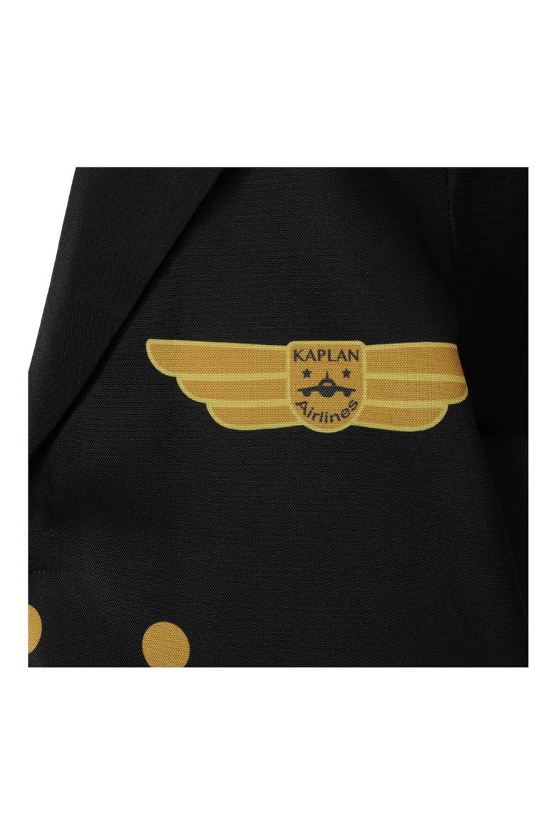 Airline Pilot Dress-Up, Alternate, color, Black