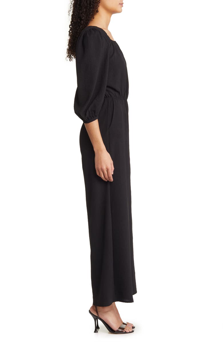 Fraiche by J Blouson Jumpsuit, Alternate, color, 