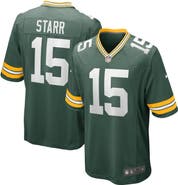 Nike Men's Nike Bart Starr Green Green Bay Packers Retired Player Game Jersey