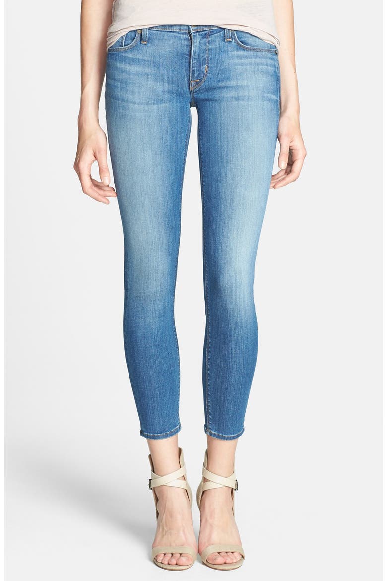 'Krista' Crop Super Skinny Jeans, Main, color, WORSHIP ME
