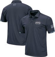 COLOSSEUM Men's Colosseum Charcoal Mississippi State Bulldogs Rival OHT Military Appreciation Polo