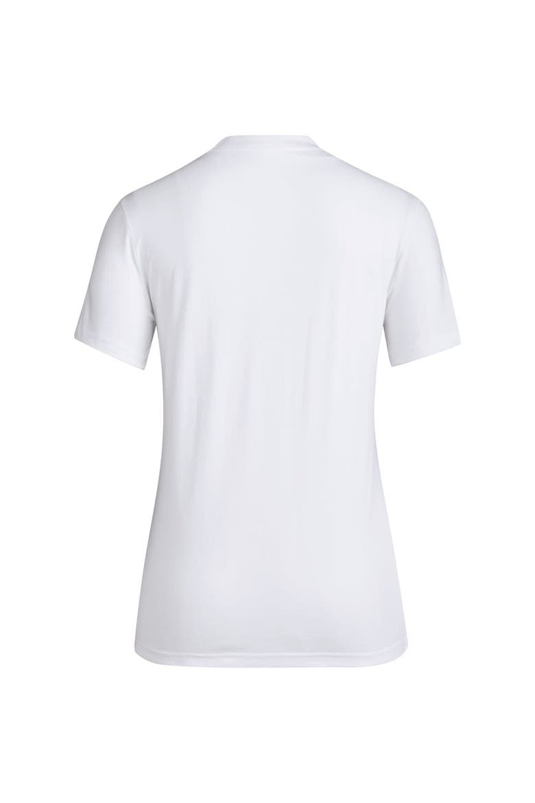 Women's adidas White Arizona State Sun Devils AEROREADY Military Appreciation Pregame T-Shirt, Alternate, color, White