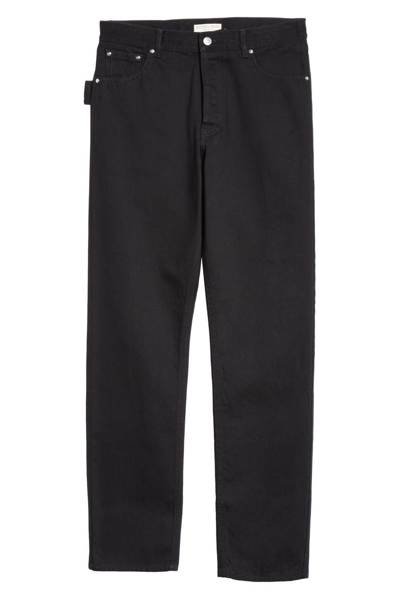 Carpenter Denim Pants, Alternate, color, NERO