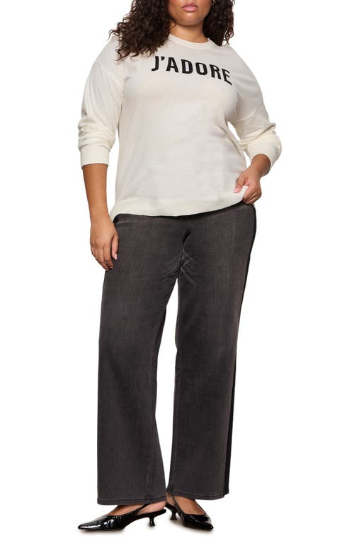 Sanctuary 247 Relaxed Fit Sweater In White