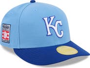 New Era Men's New Era Light Blue/Royal Kansas City Royals 2026 Baseball Hall of Fame 59FIFTY Low Profile Fitted Hat