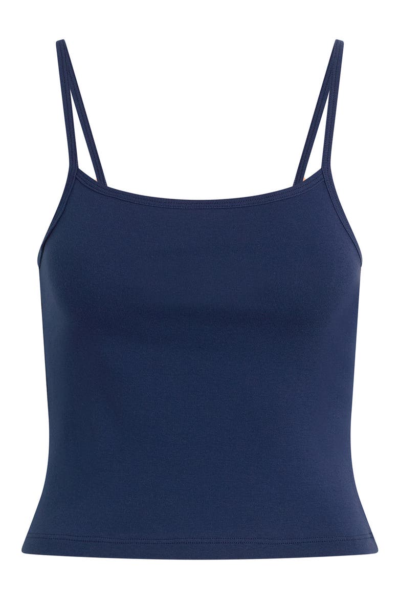 The Everyday Cotton Tank, Alternate, color, NAVY