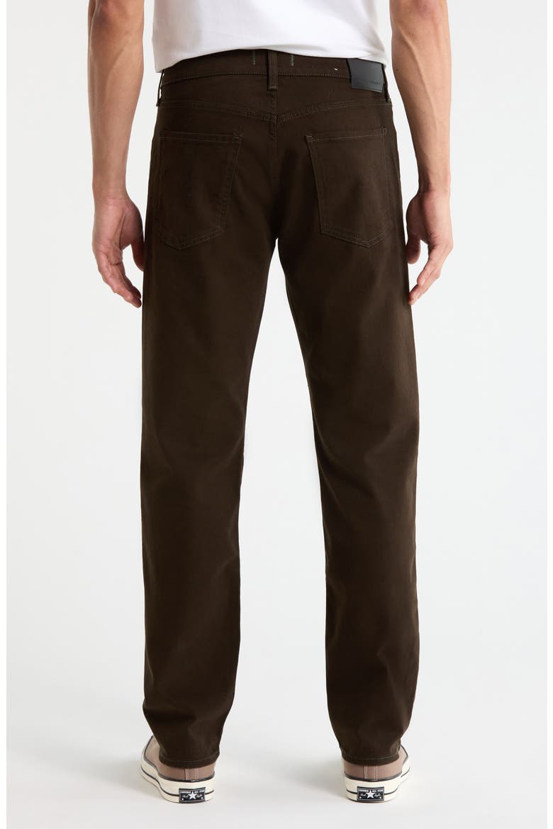Elijah Relaxed Straight Leg Jeans, Alternate, color, DARK OLIVE