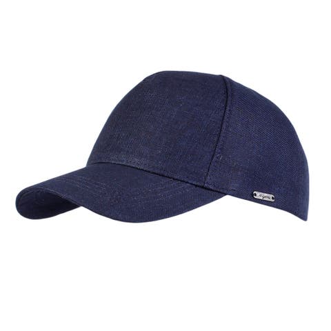 Men's Hopsack Linen Contemporary Baseball Cap