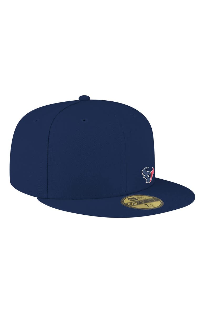 New Era Men's New Era Navy Houston Texans Flawless 59FIFTY Fitted Hat, Alternate, color, Navy