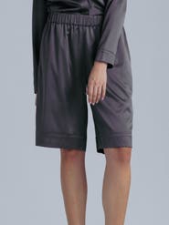 Alas Silk Bermuda Shorts