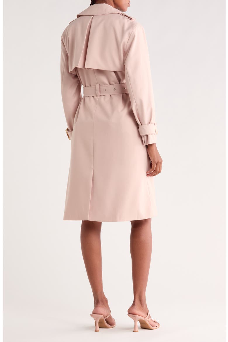 Enzo Trench Coat, Alternate, color, ROSE QUARTZ
